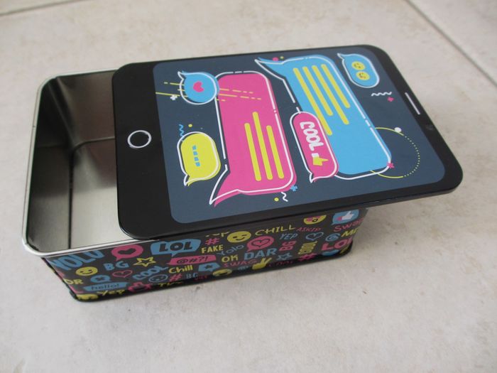 Boîte en métal « Téléphone portable » - photo numéro 3