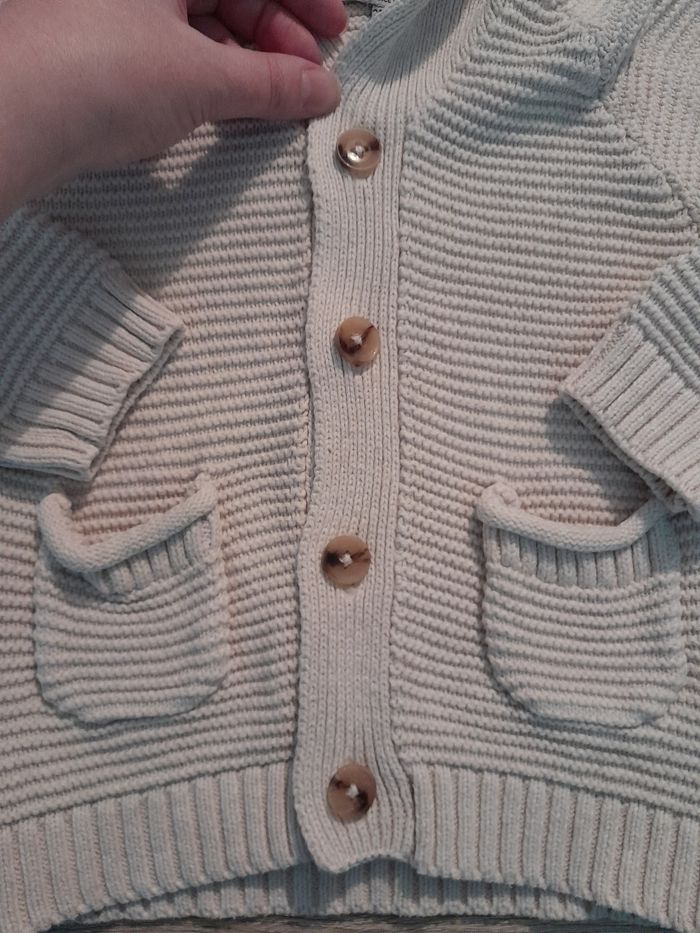 Gilet cotelé 24mois - photo numéro 3