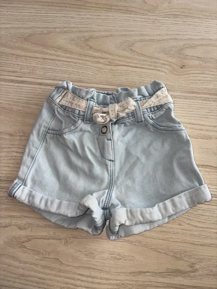 Short en jean