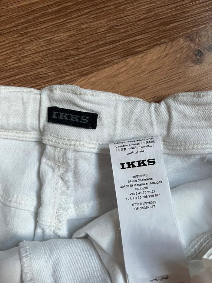 Short blanc fille Ikks 10 ans - photo numéro 5