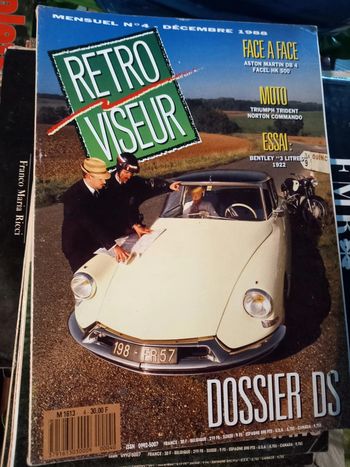 Livre Voiture Retro Viseur n°4 Décembre 1988