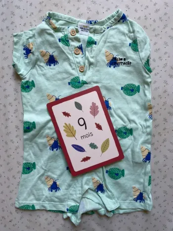 Combinaison Tape à l’Oeil 9 mois