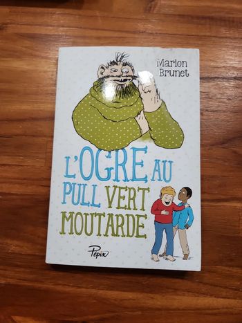 Livre : l'ogre au pull vert Moutarde