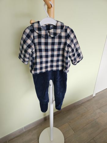 Pyjama Verbaudet col claudine