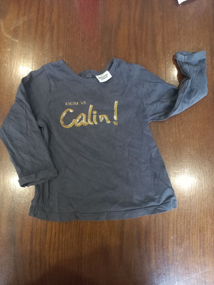 T-shirt "encore un calin" TAO 18mois 80cm