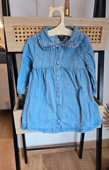 Robe jean bleu Kiabi