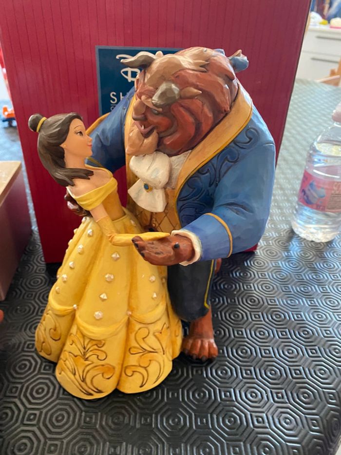 Figurine disney traditions belle et la bete - photo numéro 2