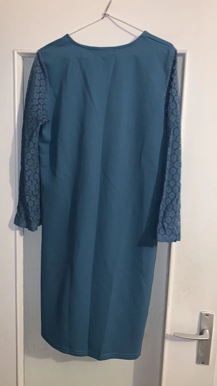 Robe bleue taille L - photo numéro 3