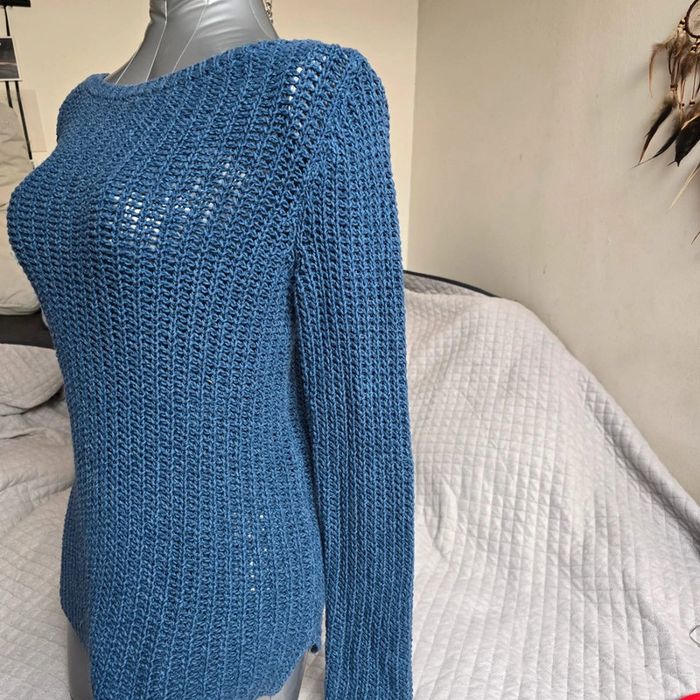 Pull grosse maille - photo numéro 3