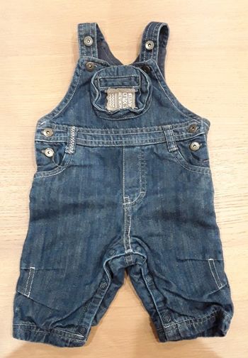 Salopette en jean - 3 mois