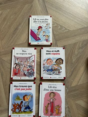 5 livres Max et Lili ainsi va la vie
