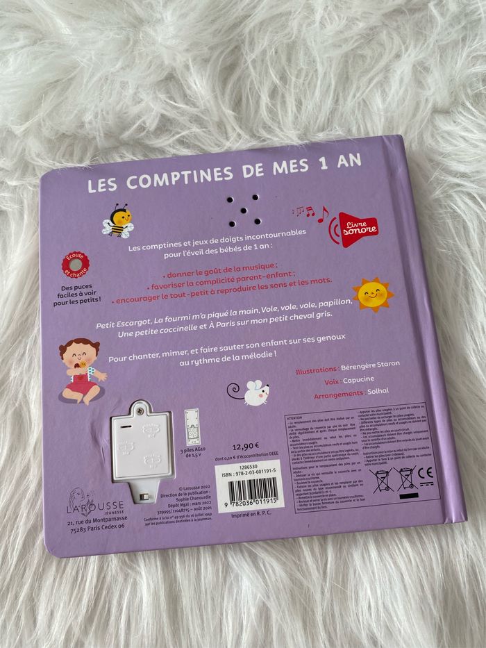 Les comptines de mes 1 an - photo numéro 2