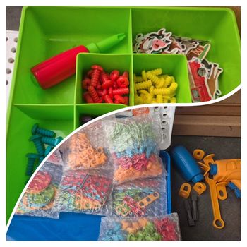 Lot de 2 jeux de construction