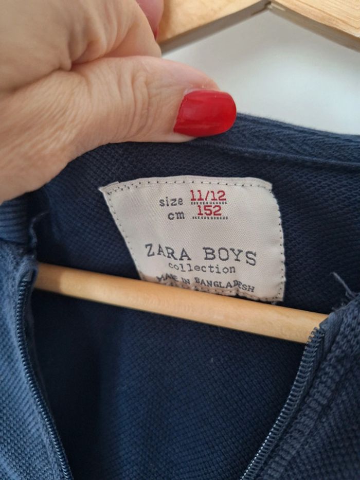 Gilet zippé à capuche garçon 11/12 ans Zara boys - photo numéro 5