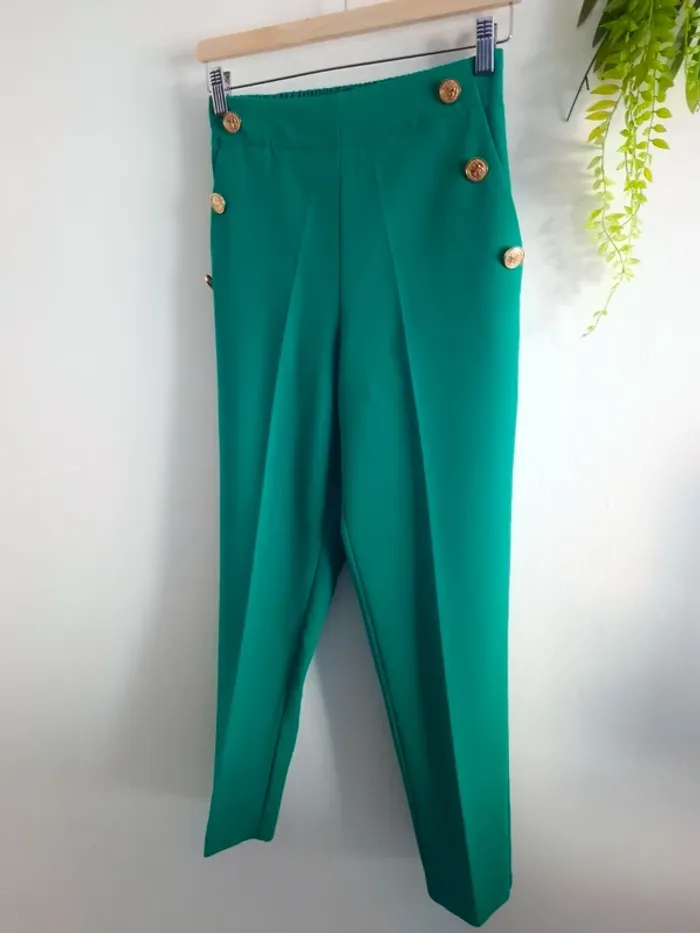 Pantalon ajusté Zara / Taille XS - photo numéro 2