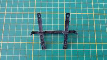 Support ar pièce détachée miniature Bburago Burago Mercedes-Benz SSK 1928 1/18 1/18e 1/18ème #B86