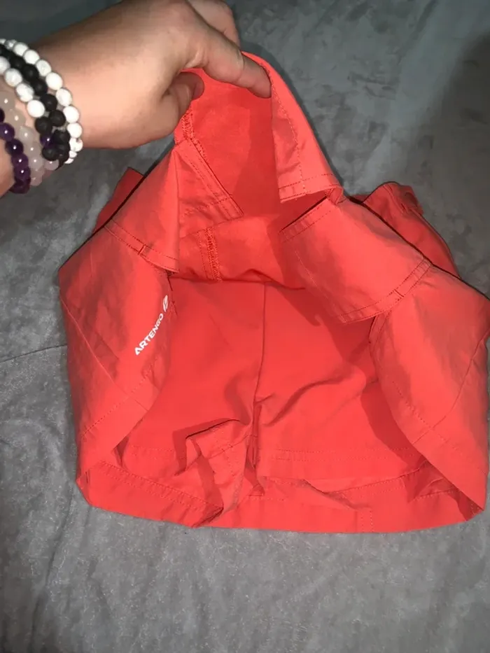 Jupe-short rouge - photo numéro 2