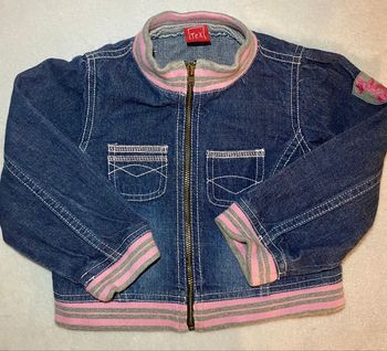 ensemble jupe et veste en jean 24 mois