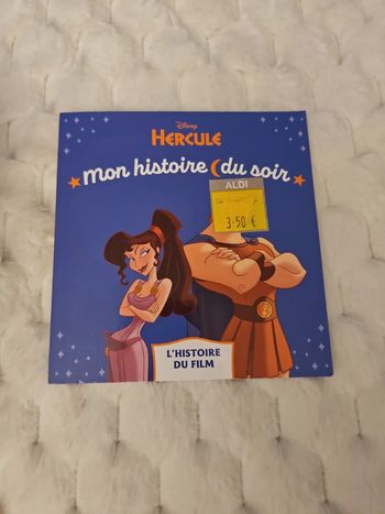 Livre disney Hercule