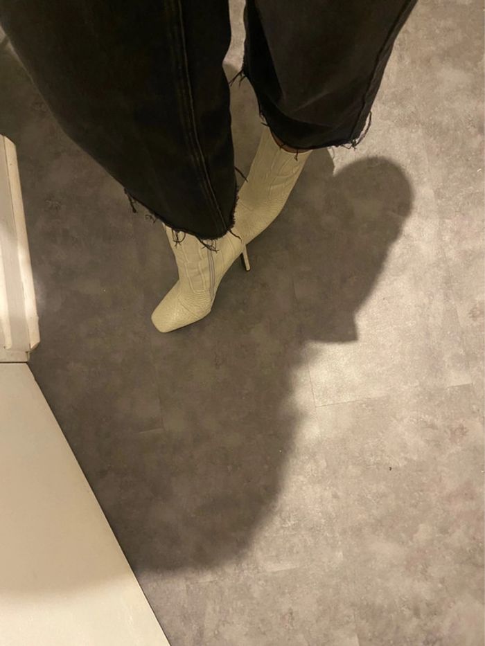 Bottines Justfab taille 8 talon 11cm - photo numéro 11