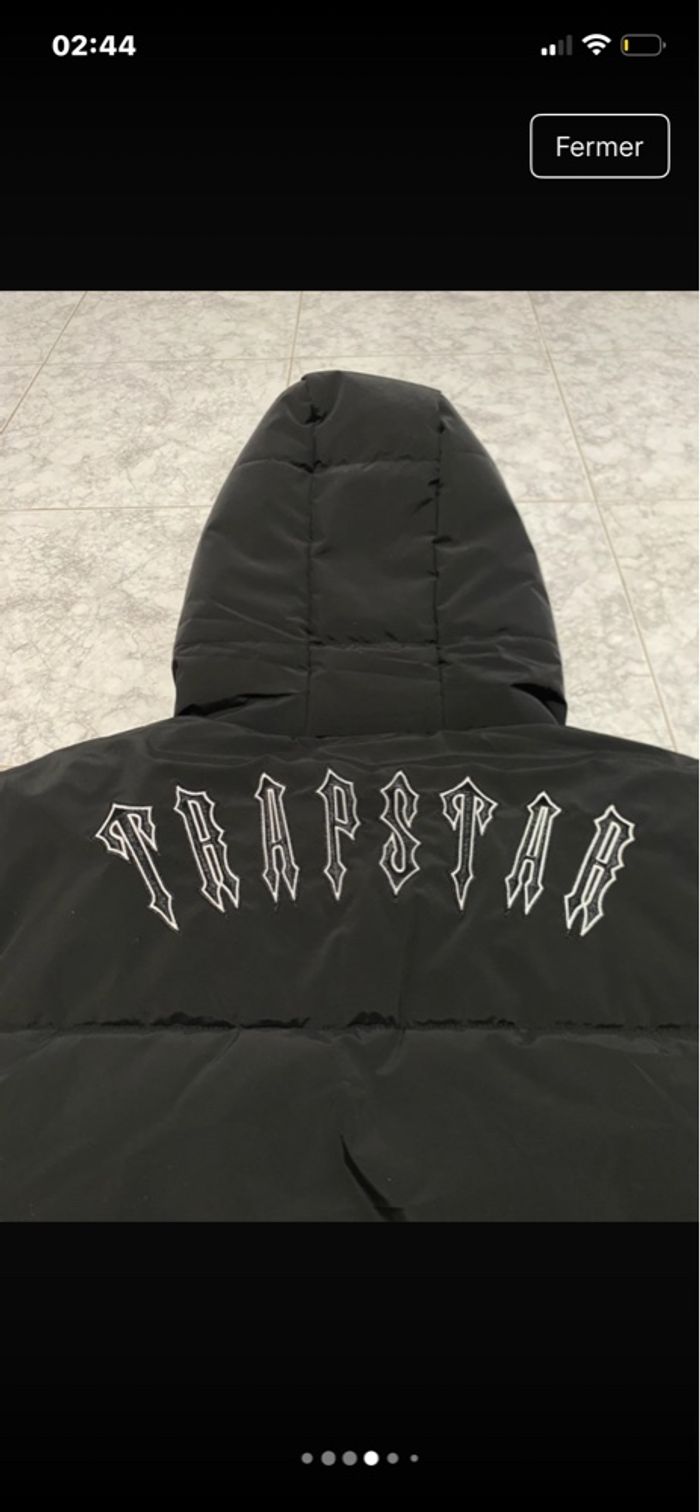 Doudoune Trapstar noire • Taille L • État neuf - photo numéro 5