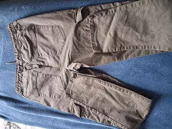 Pantalon cargo kaki