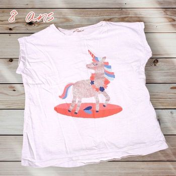 🦄t-shirt licorne dpam – trop mignon – 8 ans 🦄
