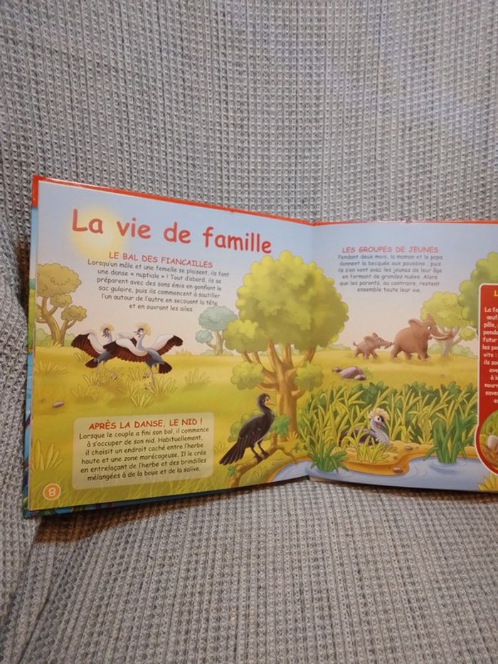La Grue couronnée - série "Animaux de la savane" N.52 / Ed.Altaya - photo numéro 5