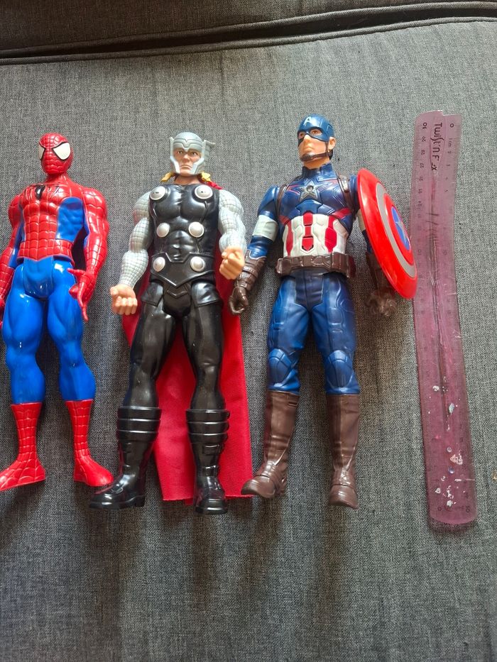 Lot 3 figurines avengers / marvel 30cm - photo numéro 3
