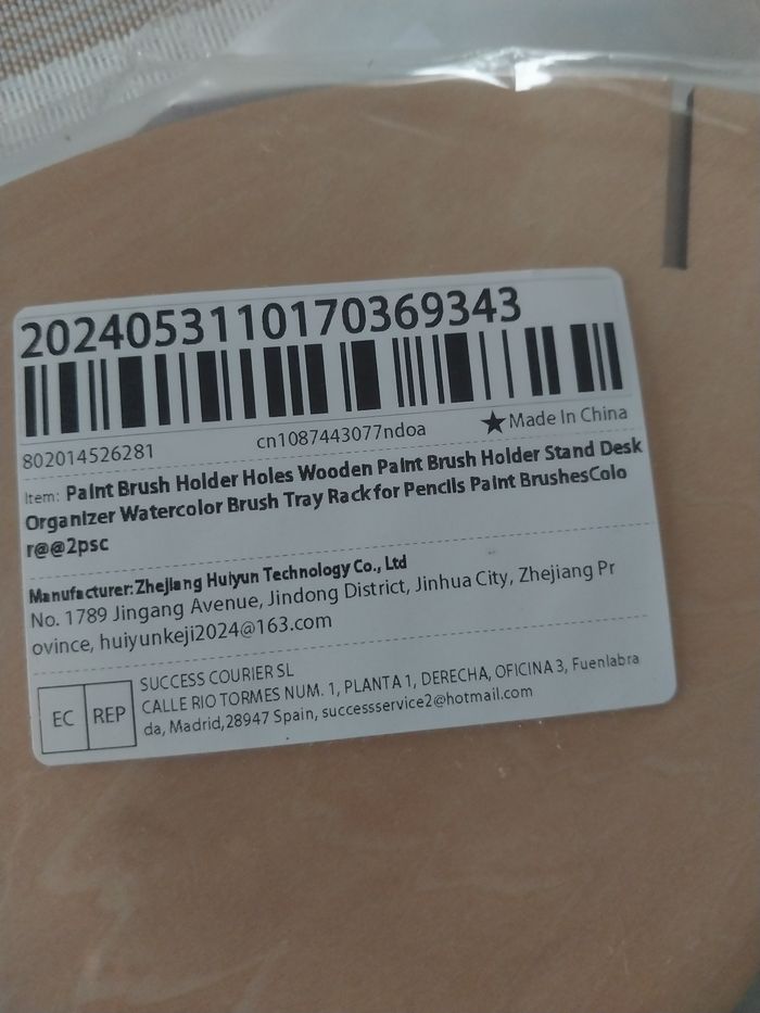 Organisateur en bois – pinceaux, crayons & feutres - photo numéro 5