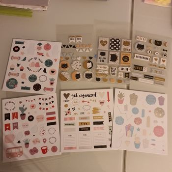 Lot de stickers