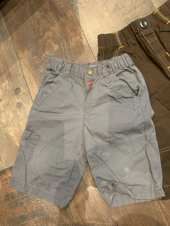 Lot pantacourts gris et brun - photo numéro 2