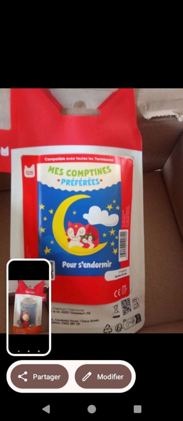 Tonies comptines s endormir - photo numéro 2