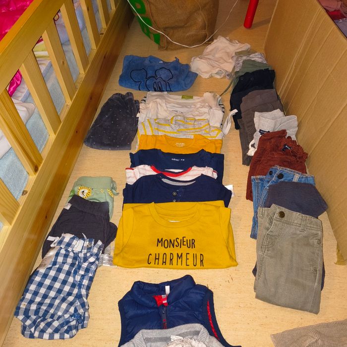 Lot vêtements bébé garçon - photo numéro 2
