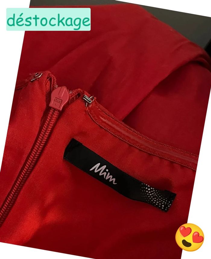 SOLDÉ - Robe boule bustier mini taille 34 - 100 % coton - photo numéro 6