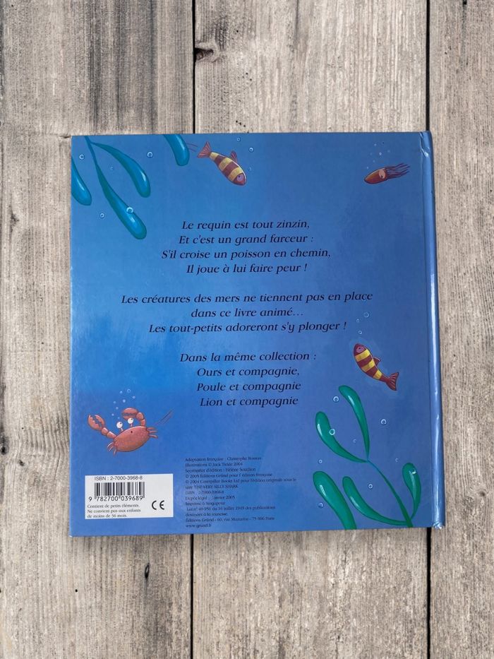 Livre enfant Requin et compagnie – Jack Tickle, dès 3 ans, très bon état, pop-up - photo numéro 3