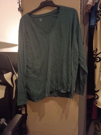 T-shirt femme vert