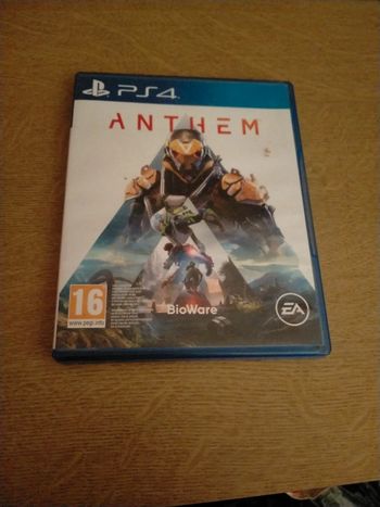 PS4 jeu anthem