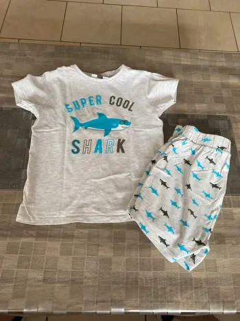 Pyjama été requin 6 ans