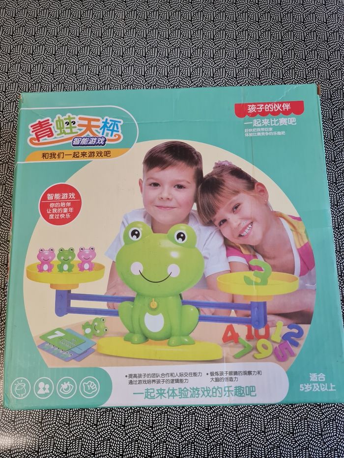 Jeu équilibre grenouille
