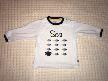 t-shirt manches longues okaidi