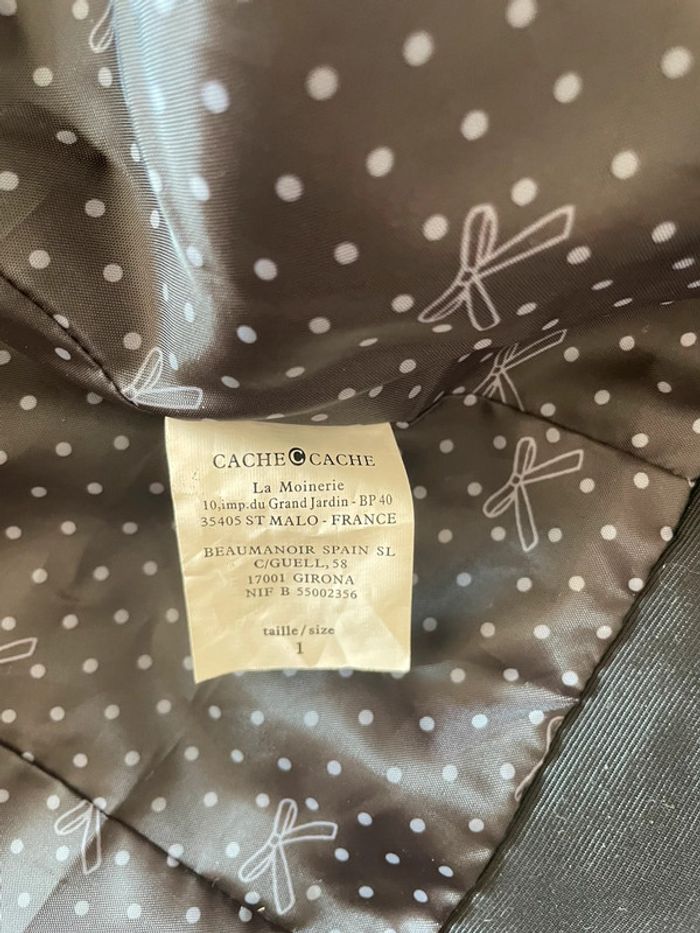 Imperméable trench cache cache taille 1 - photo numéro 4