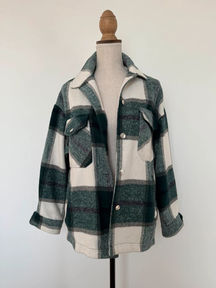 Chemise veste manteau Folder Coat abrigo Cappotto jas Casaco vest veste folder Poches camisa - photo numéro 3