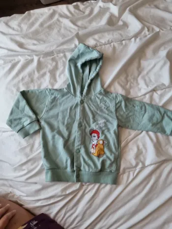 Veste sweat 86cm