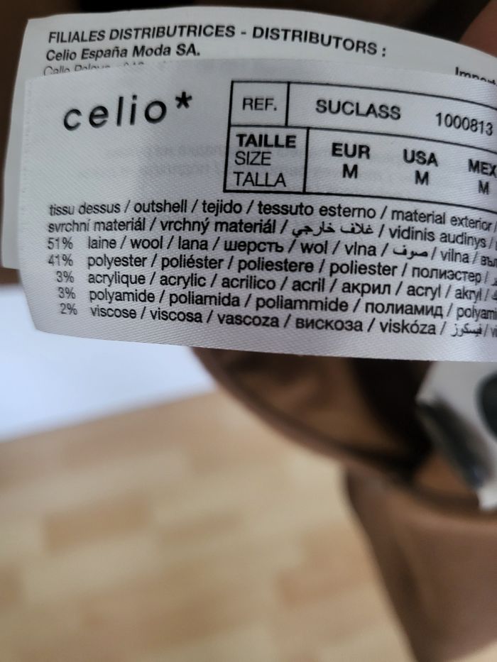 Manteau Laine Celio - photo numéro 8