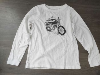 Tee-shirt manches longues garçon 8 ans