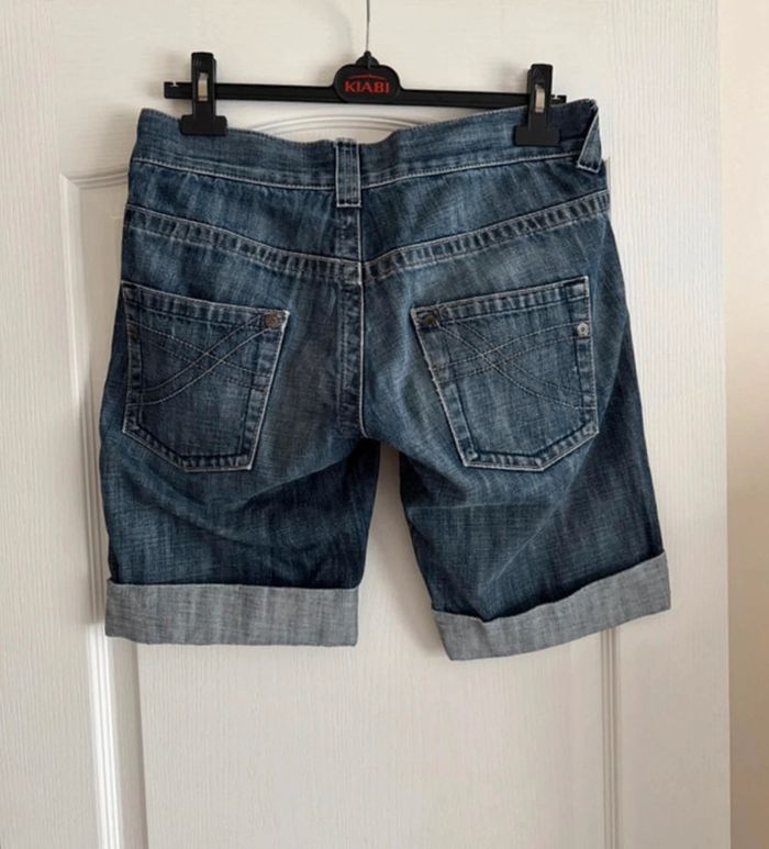 Short long en jean bermuda - photo numéro 3