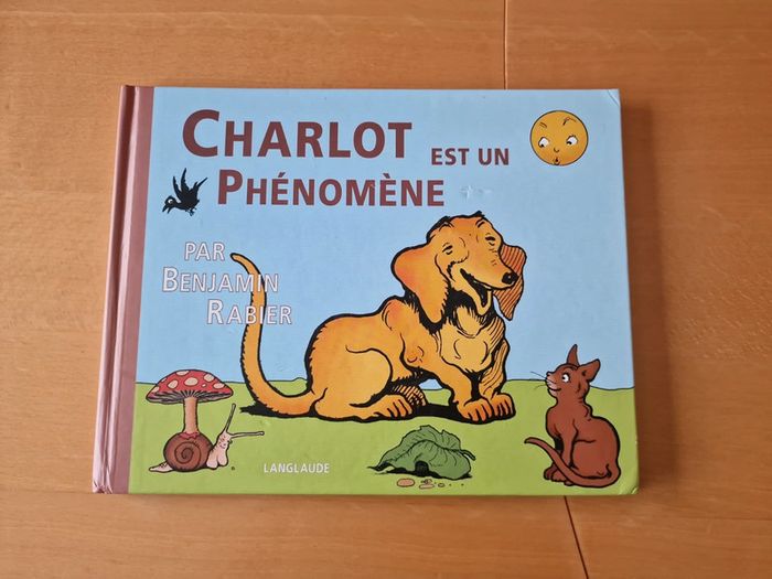 Livre Charlot est un phénomène en BE Éditions Langlaude