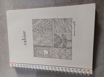 cahier spirale feuilles blanches 21 x 15 cm