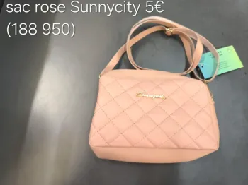 Sac à main rose 188 950